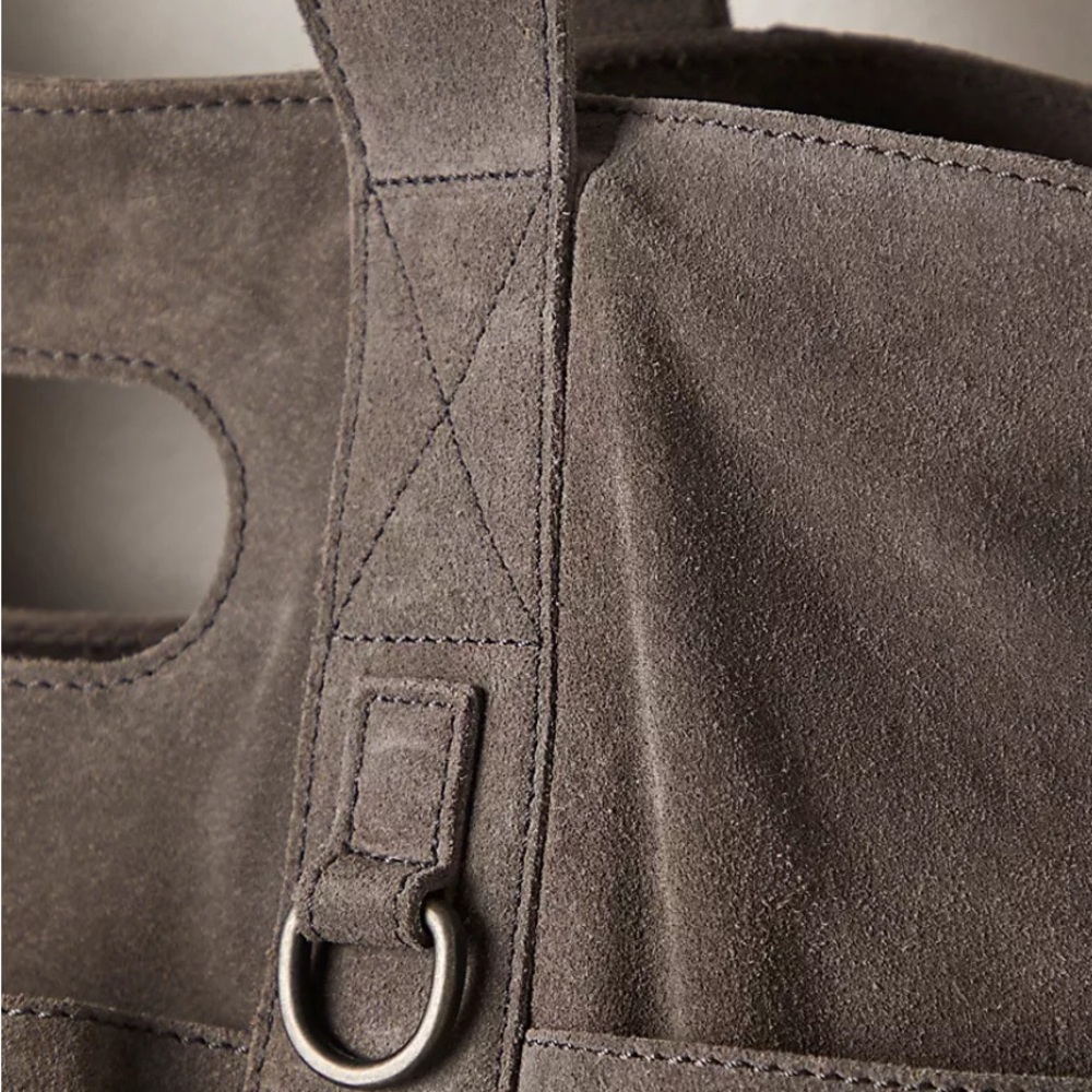 Free People Suede Caravan Tote NWOT❤️ - Picture 2 of 7